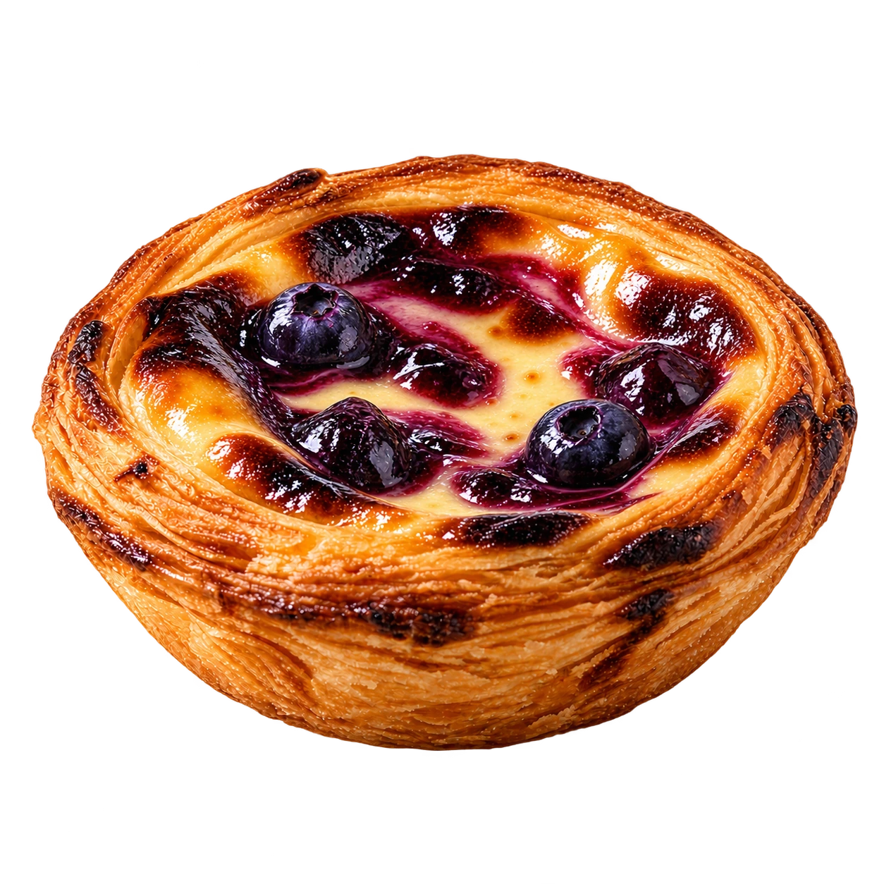 Pastel à la myrtille